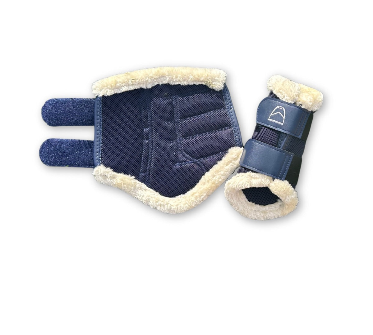 Navy Ocala Mesh Boots: Set Of Four