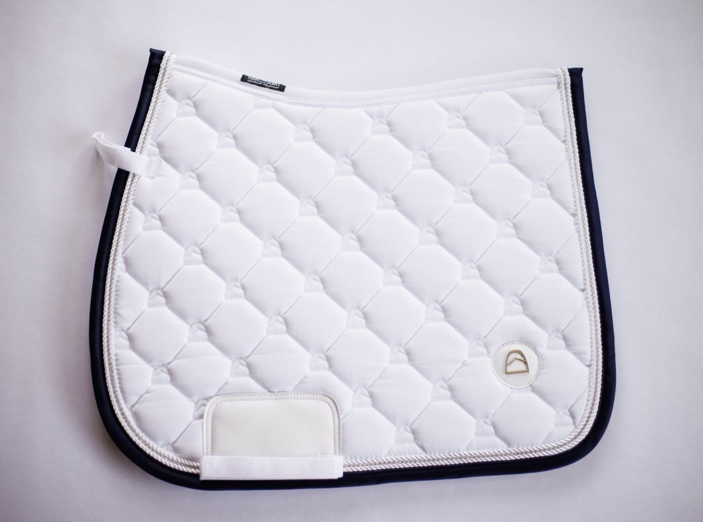 Navy Crystal Jump Saddle Pad