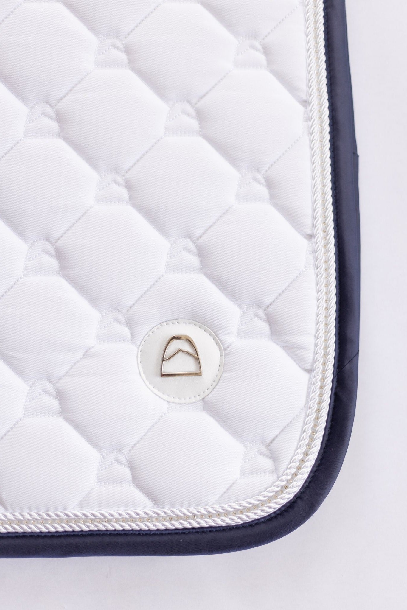 Navy Crystal Jump Saddle Pad