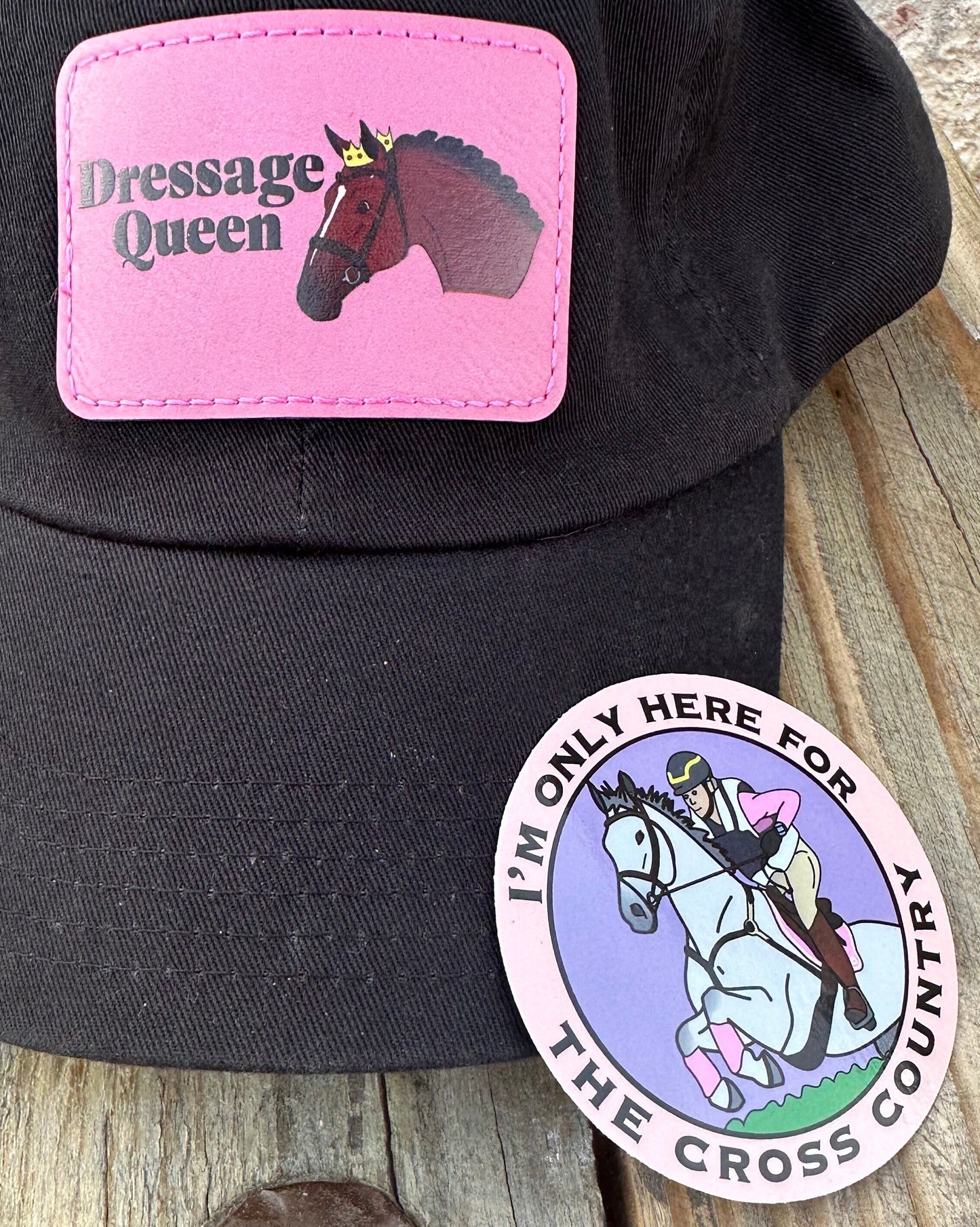 Cross Country Jumping Sticker