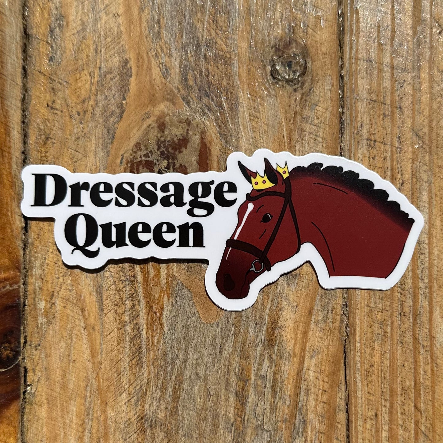 Dressage Queen Sticker